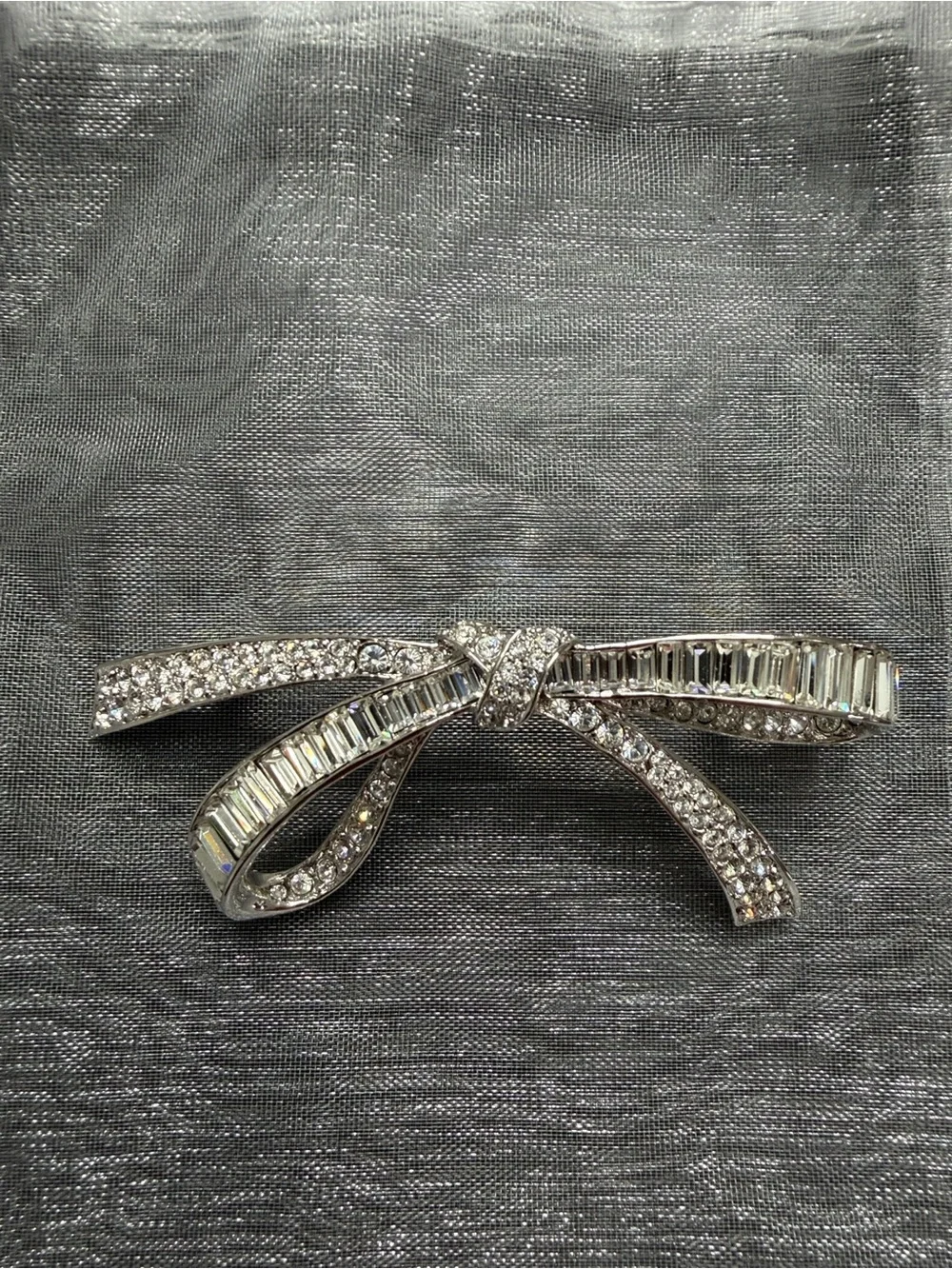 Nolan Miller sparkling bow